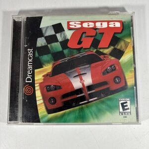 Sega GT‎ (Sega Dreamcast, 2000) Complete with case and manual (CIB)
